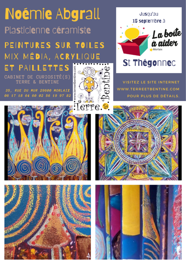 exposition à la boite à aider à st Thégonnec