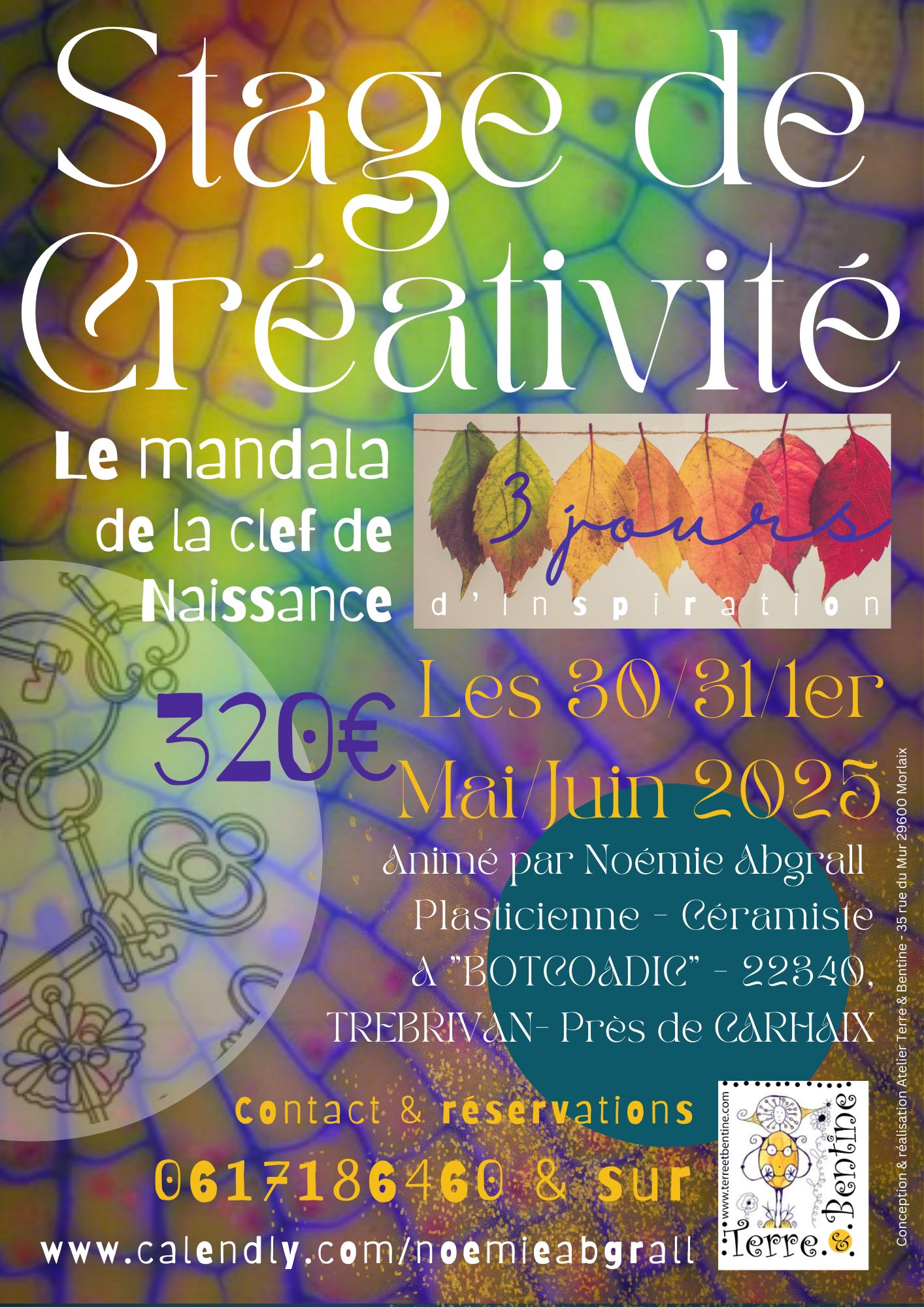 stage de créativité: le mandala de la clef de naissance