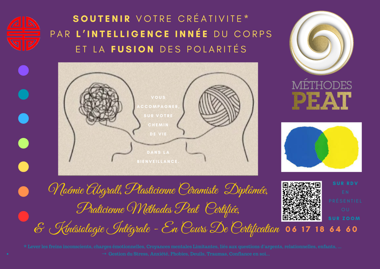 SOUTENIR VOTRE CREATIVITE par l'intelligence innée du corps