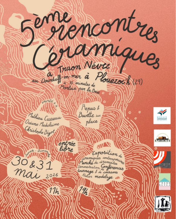 5ème Rencontres céramique à Traon Nevez - Dourduff en mer