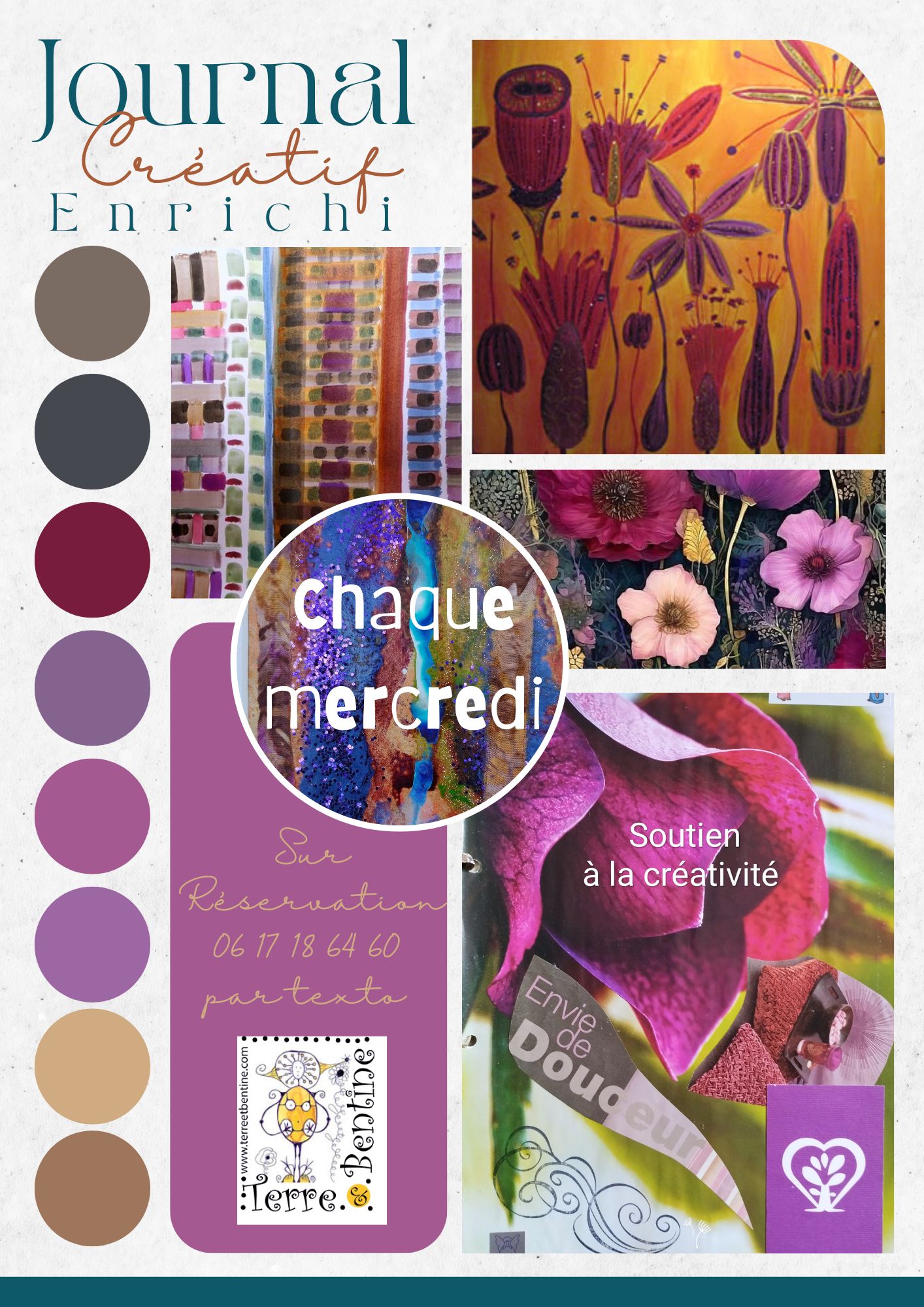 journal créatif enrichi