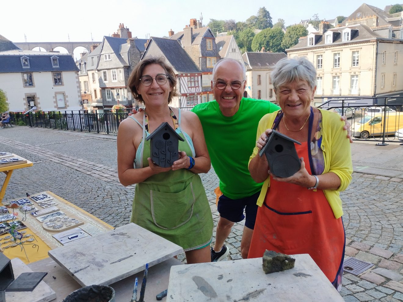 Atelier ＂Nichoir＂ à l'atelier en image!