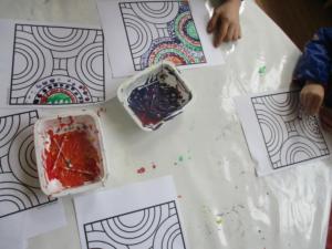 empreintes, cotons tiges pastels gras (7) (Copier)