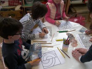 emprientes, cotons tiges monotypes et pastels gras (4) (Copier)