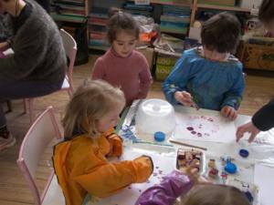 emprientes, cotons tiges monotypes et pastels gras (8) (Copier)