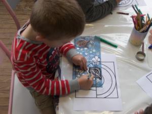 emprientes, cotons tiges monotypes et pastels gras (9) (Copier)